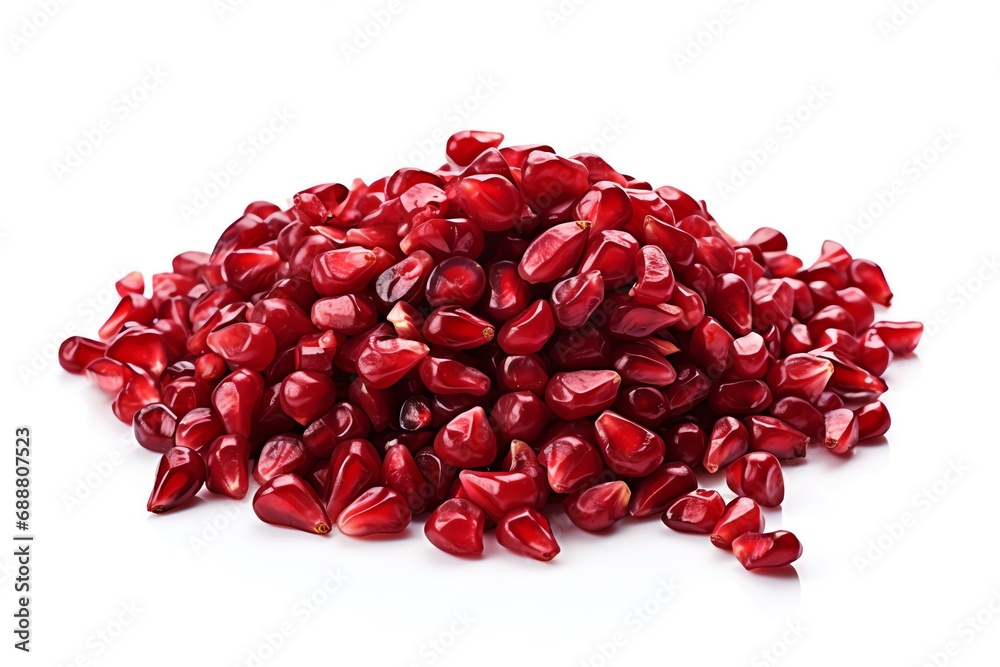 a pile of pomegranate seeds a pile of pomegranate seeds