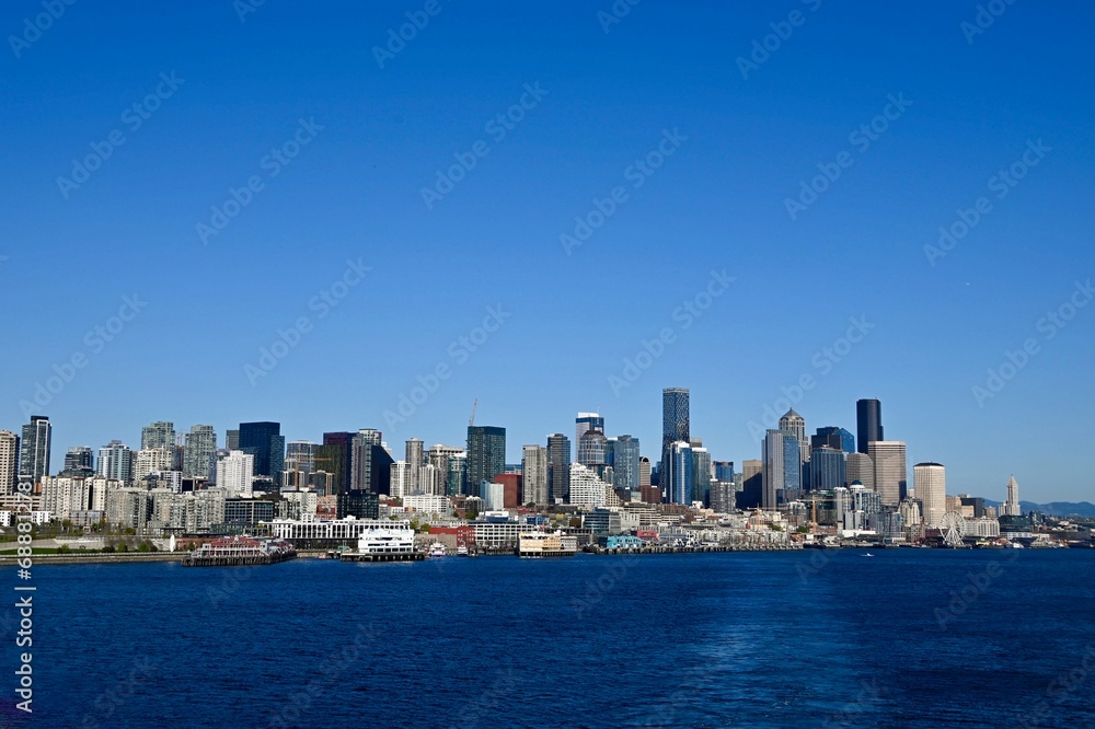 Seattle from the sea