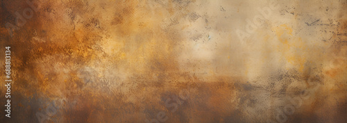 Abstract banner background of a vintage book cover texture, browns and golds