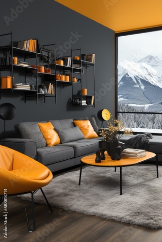 Living room furniture design