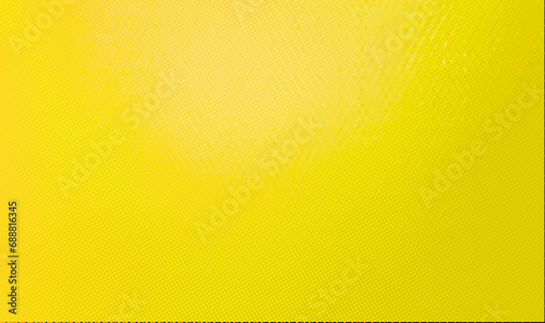 Yellow plain color backgroud. Empty abstract backdrop illustration with copy space, suitable for flyers, banner, blogs, eBooks, newsletters and design works