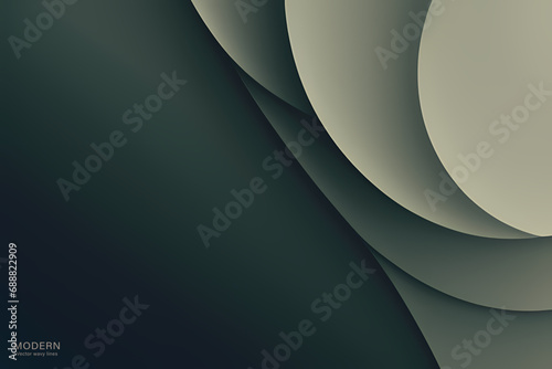 Abstract Green Gray Background. colorful wavy design wallpaper. creative graphic 2 d illustration. trendy fluid cover with dynamic shapes flow.