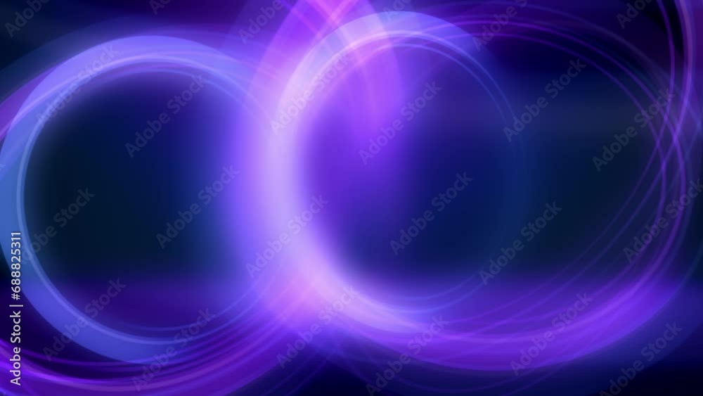 Neon background abstraction with glowing circles Neon background abstraction with glowing circles