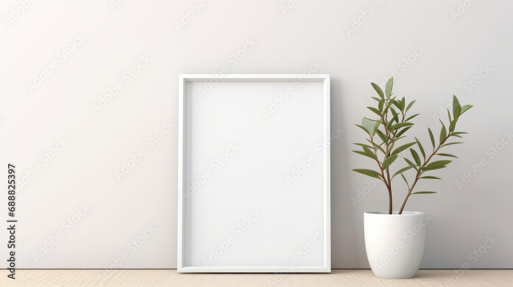 Minimalistic Image Mockup with Copy Space Minimalistic Image Mockup with Copy Space