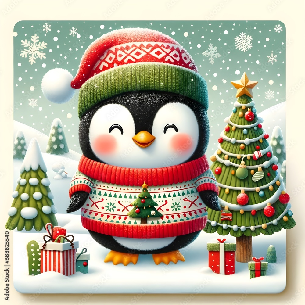 Penguin's Holiday Greetings Penguin's Holiday Greetings