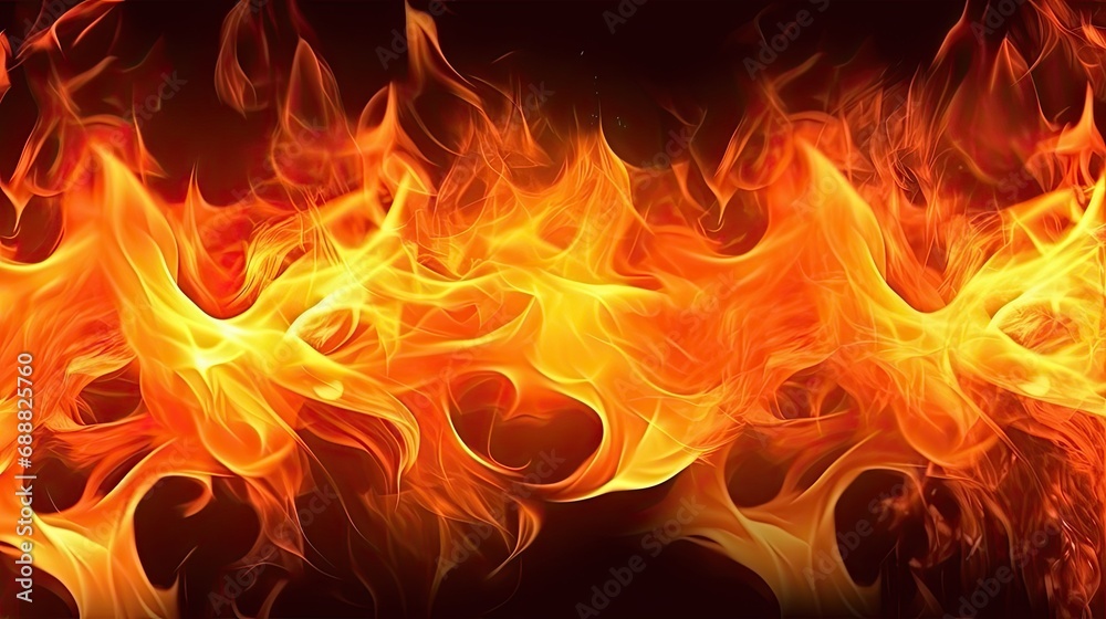 Texture of burning fire Texture of burning fire