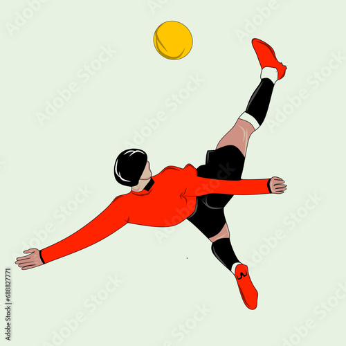 player with ball