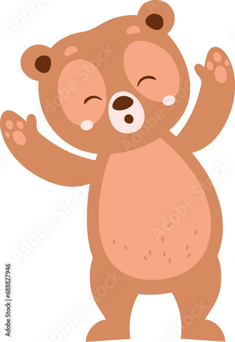 Bear Animal Happy