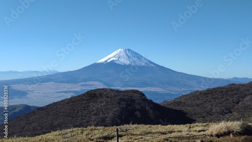 日本の箱根から見た富士山