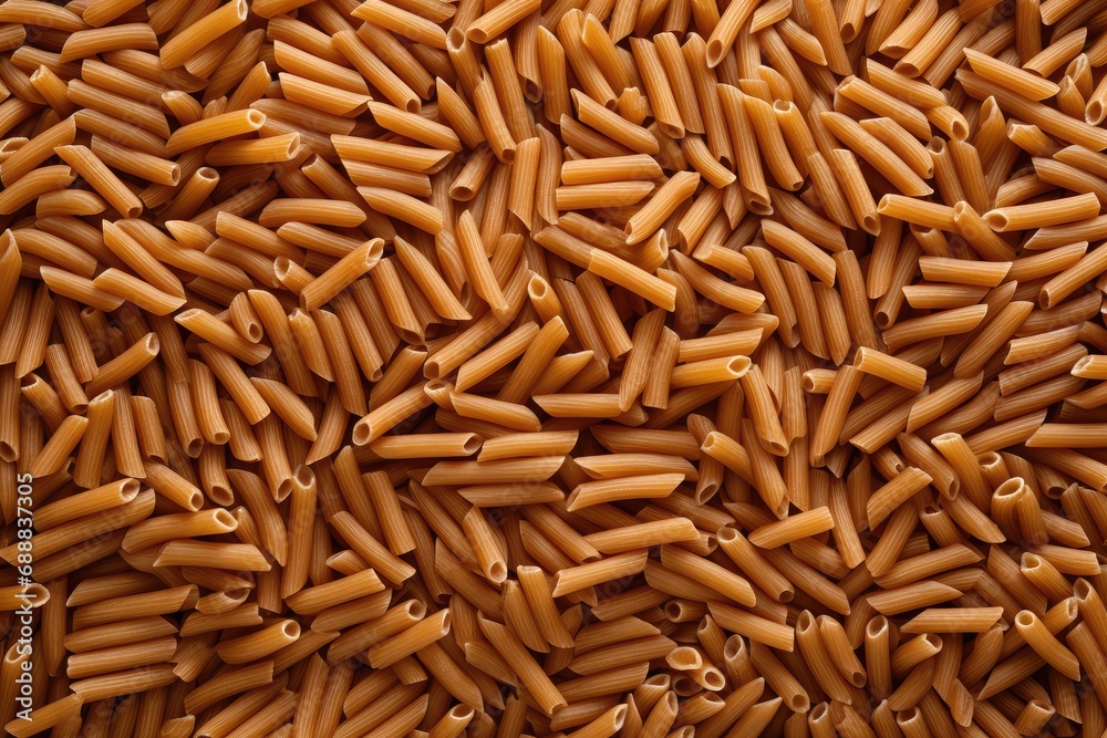 Raw Brown Pasta, Wholegrain Penne, Dry Whole Grain Noodle, Raw Spelt Macaroni, Healthy Italy Food Raw Brown Pasta, Wholegrain Penne, Dry Whole Grain Noodle, Raw Spelt Macaroni, Healthy Italy Food