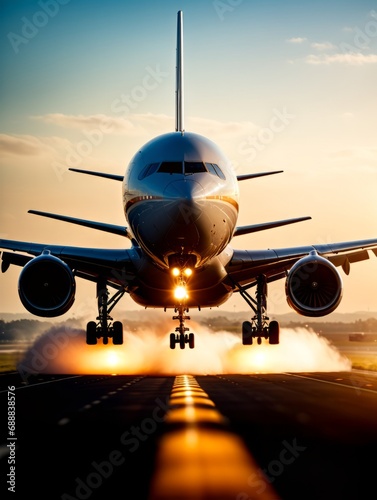 Airplane Lifting off