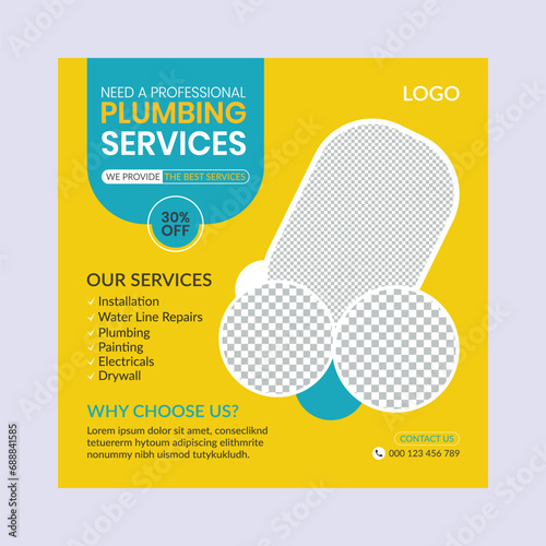 Plumbing and home maintenance expert social media post design template

EPS10
RGB Color
300DPI