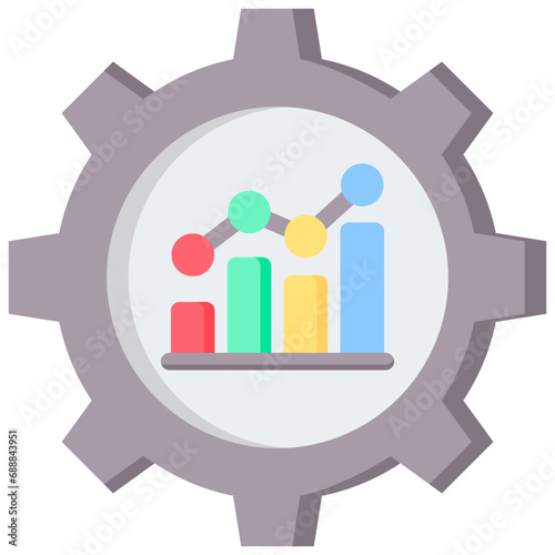 Business Management Flat Icon