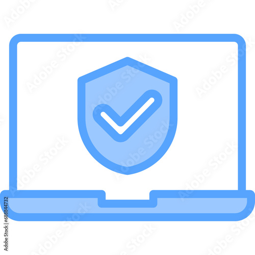 Antivirus Blue Icon