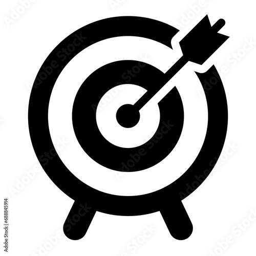 Target aim bulleye icon