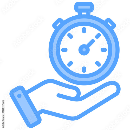 Organize Blue Icon
