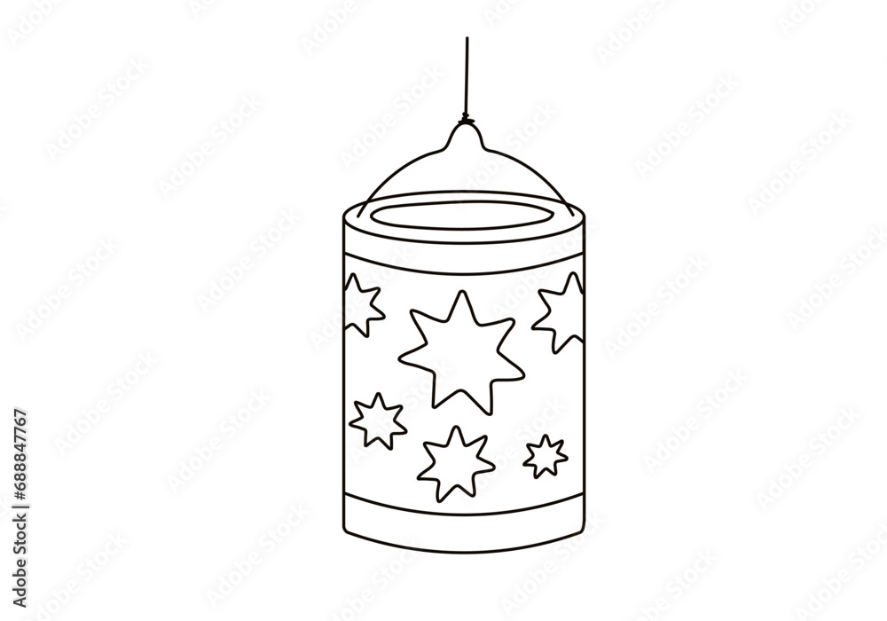 Lantern for saint martin day or laternenumzug,traditional in europe and germany Lantern for saint martin day or laternenumzug,traditional in europe and germany