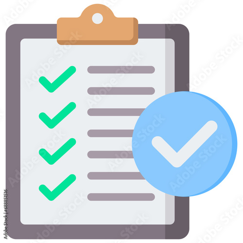 Checklist Flat Icon