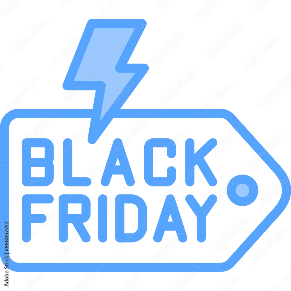 Flash Sale Blue Icon Flash Sale Blue Icon
