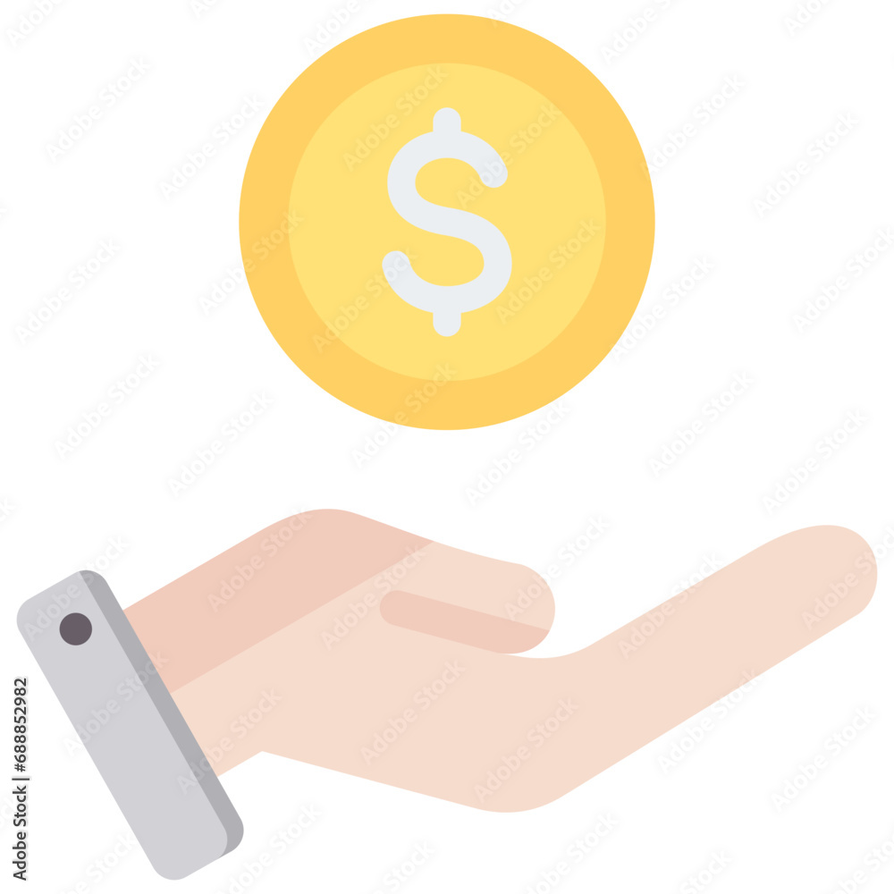 Saving Flat Icon Saving Flat Icon