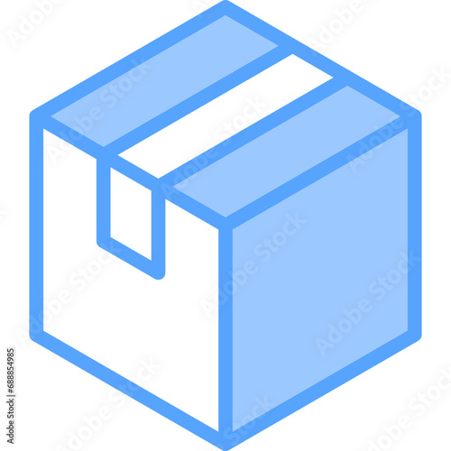 Package Blue Icon