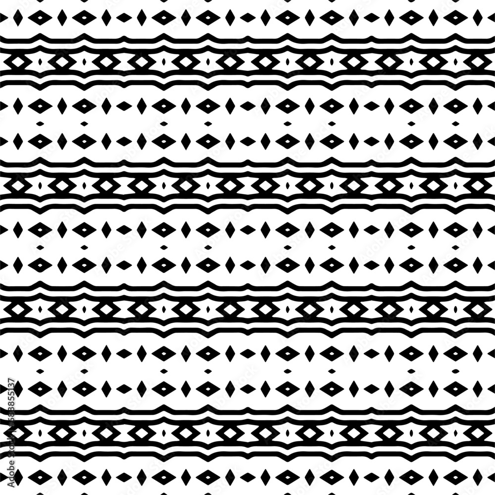 Wallpaper with Seamless repeating pattern. Black and white pattern . Abstract background. Monochrome texture for web page, textures, card, poster, fabric, textile.
Wallpaper with Seamless repeating pattern. Black and white pattern . Abstract background. Monochrome texture for web page, textures, card, poster, fabric, textile.