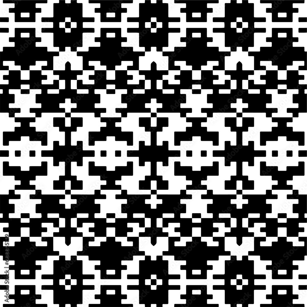 Wallpaper with Seamless repeating pattern. Black and white pattern . Abstract background. Monochrome texture for web page, textures, card, poster, fabric, textile.
Wallpaper with Seamless repeating pattern. Black and white pattern . Abstract background. Monochrome texture for web page, textures, card, poster, fabric, textile.