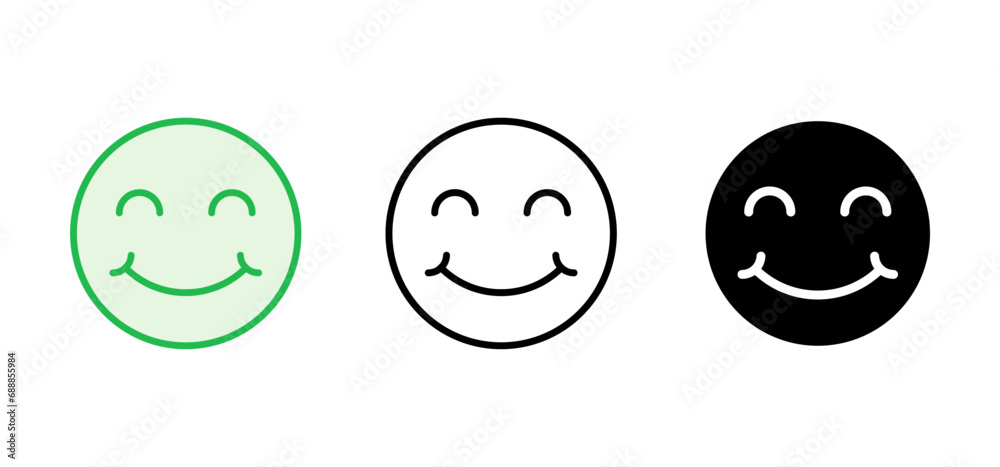 smile icon set. smile emoticon icon. feedback smile icon set. smile emoticon icon. feedback