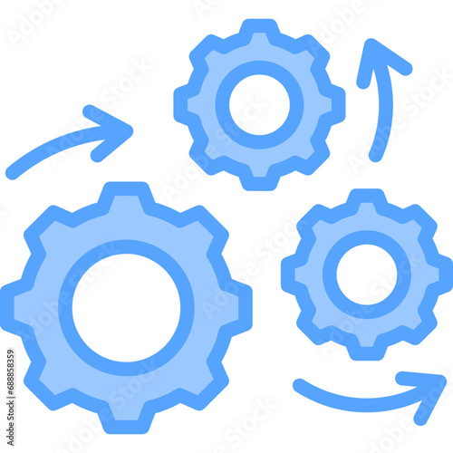 Process Blue Icon