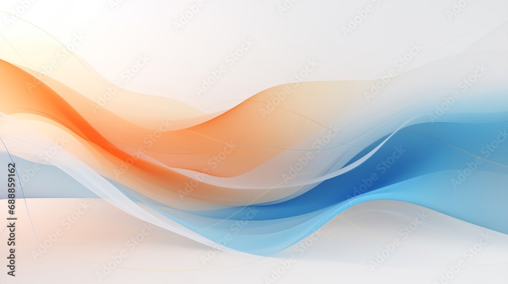 White and Blue Abstract Background with Waves White and Blue Abstract Background with Waves