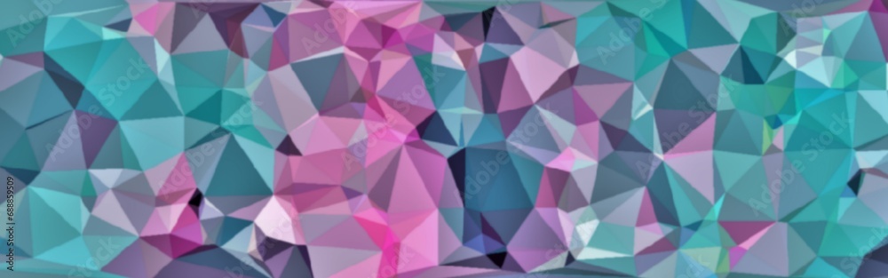 Abtract triangles. Digitally generated image composed of extruded color textures and suitable for business, social media, web or tecnology. Abstract backdrop illustration. NOT AI