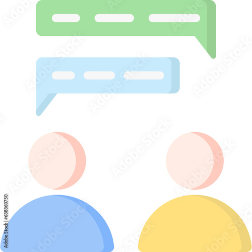 Discussion Flat Icon