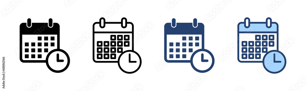 Calendar icon vector. Calender sign and symbol. Schedule icon symbol Calendar icon vector. Calender sign and symbol. Schedule icon symbol