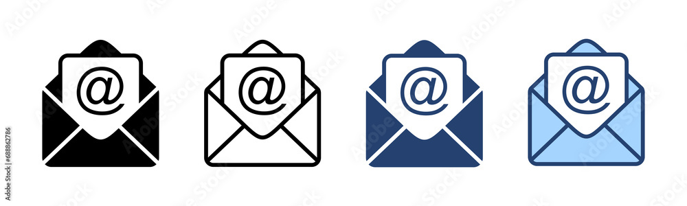 Mail icon vector. email sign and symbol. E-mail icon. Envelope icon Mail icon vector. email sign and symbol. E-mail icon. Envelope icon