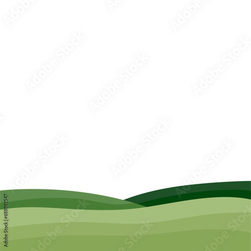 Hills Background Illustration