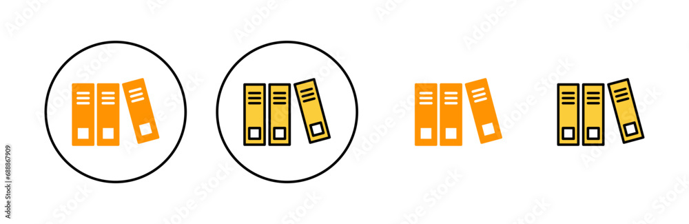 Library icon set for web and mobile app. education sign and symbol Library icon set for web and mobile app. education sign and symbol