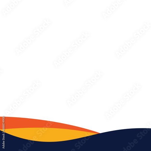 Free Download footer flow shape - GFXLoad