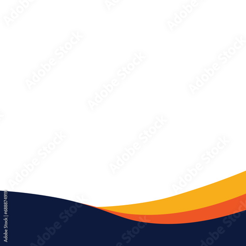 footer flow shape