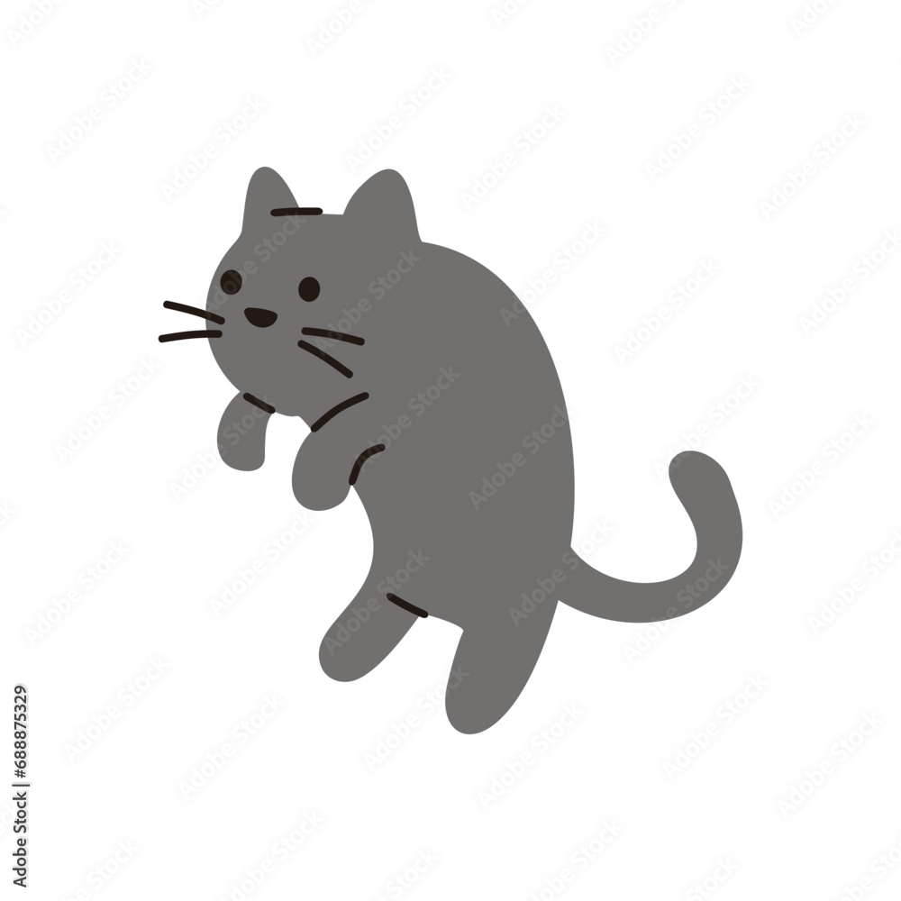 Cat Cartoon Illustration Cat Cartoon Illustration