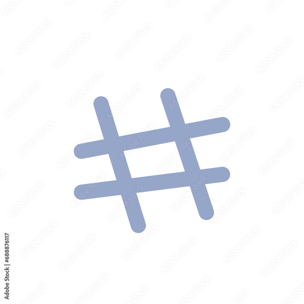 Abstract Scribble Line