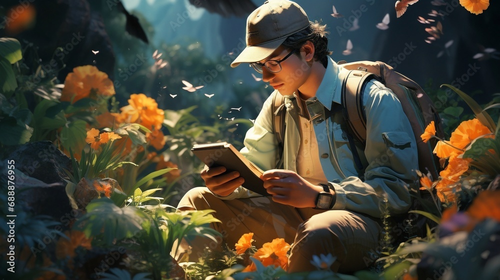 TechThrills in the Summer Sun: 3D Illustrations of Outdoor Enthusiasts Embracing Adventure Tech TechThrills in the Summer Sun: 3D Illustrations of Outdoor Enthusiasts Embracing Adventure Tech