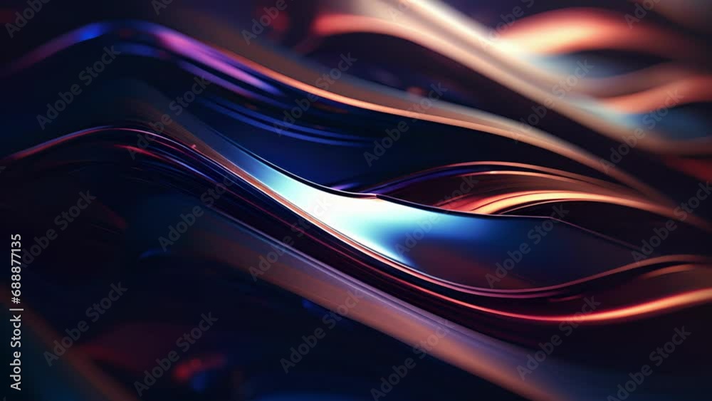A dynamic landscape of shifting shapes and patterns, symbolizing the fluidity of MetaLearning techniques in acquiring new knowledge and skills for various tasks.
