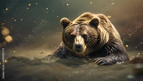 As the bear market intensifies, the once optimistic mood of investors and businesses turns into cautious hesitation. . photo