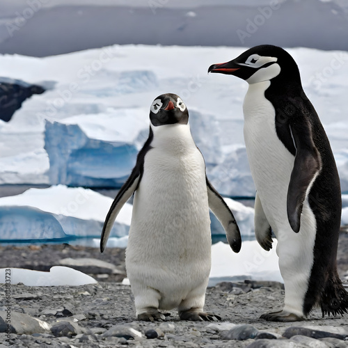 penguins in antarctica