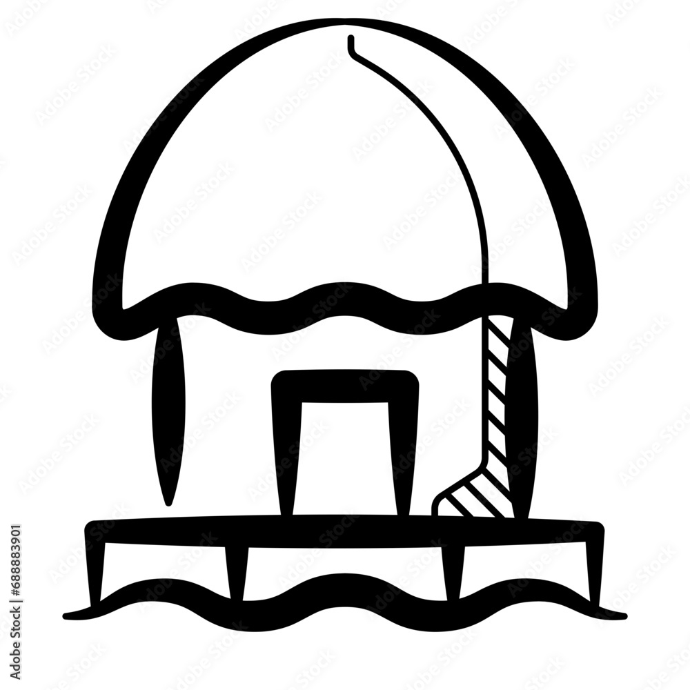 Beach House Icon Beach House Icon