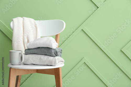 Chair with different stylis...