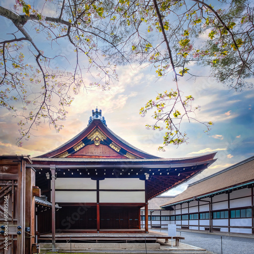 Photography Kyoto Imperial Palace was the residence of Japan's Imperial Family until 1868, when the emperor and capital were moved from Kyoto to Tokyo
