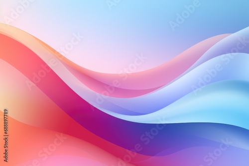 Abstract colorful rainbow color painting illustration texture . Generative Ai