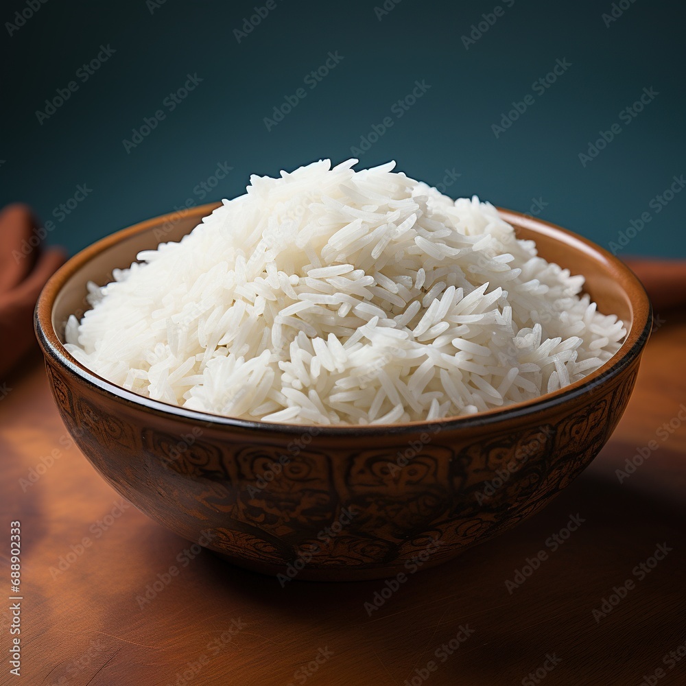 plain cooked indian white basmati rice ceramic plain cooked indian white basmati rice ceramic
