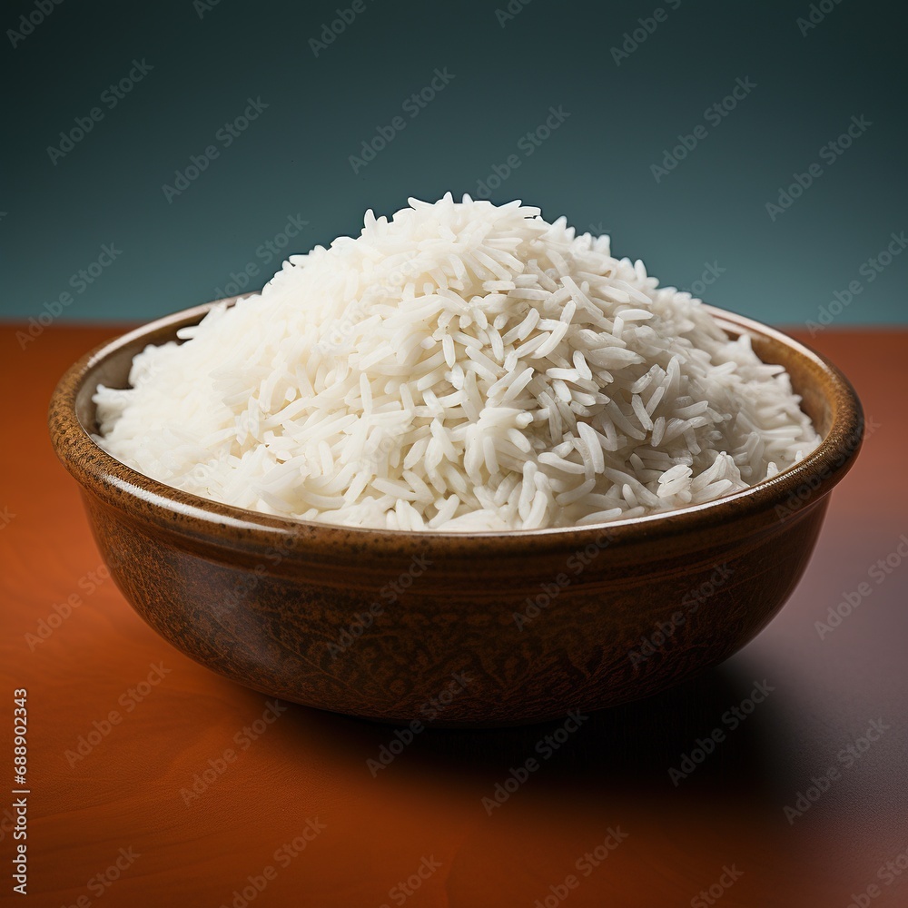 plain cooked indian white basmati rice ceramic plain cooked indian white basmati rice ceramic